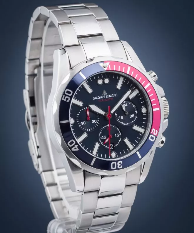 Jacques Lemans Liverpool Chronograph férfi karóra 1-2091G