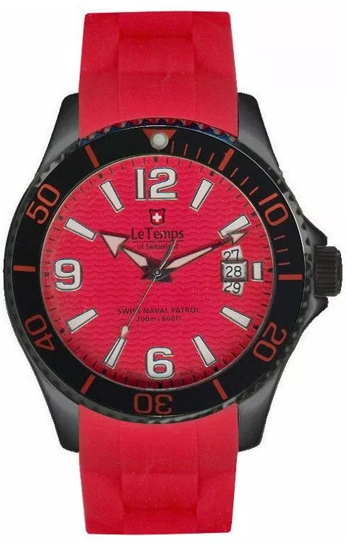 Le Temps Swiss Naval Patrol Férfi Karóra LT1081.27BR27