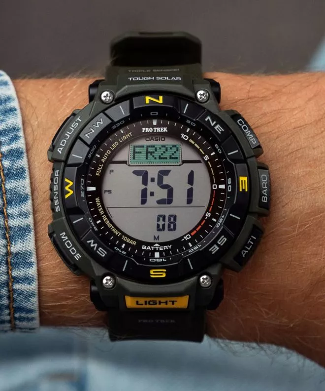 Casio Protrek Tough Solar Férfi Karóra PRG-340-3ER