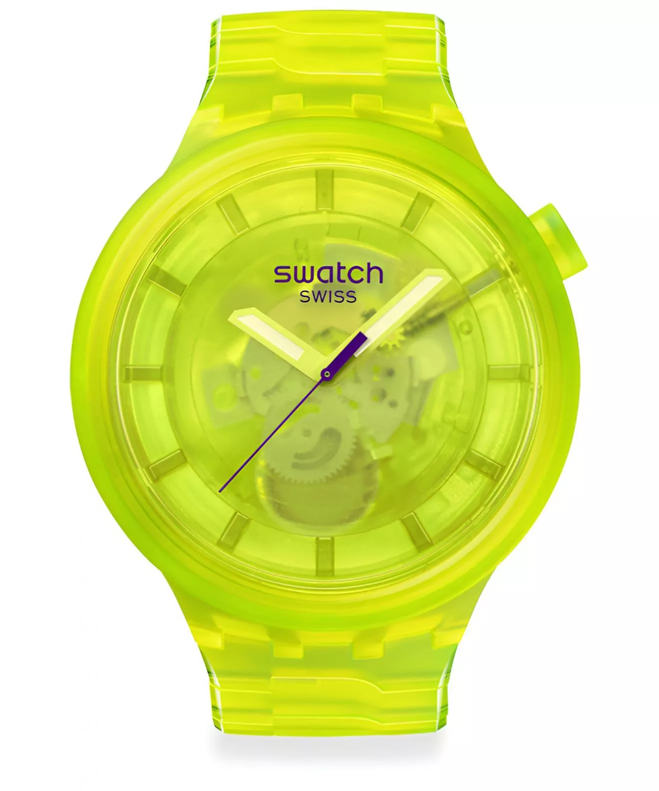 Swatch Big Bold Colors of Joy - Yellow Joy unisex karóra SB05J103