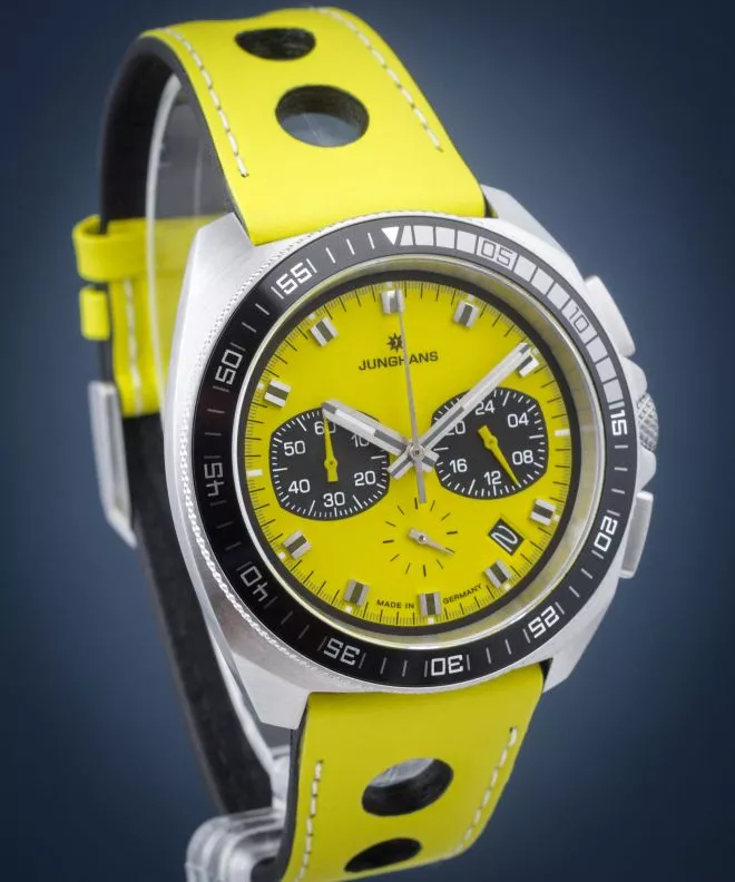 Junghans 1972 Chronoscope FIS Lemon Limited Edition Férfi Karóra 041/4369.00