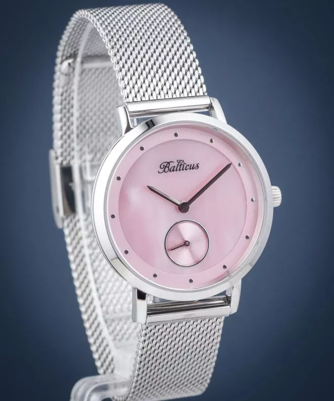 Balticus New Sky Silver Pink Pearl SET Női Karóra BALNSSP