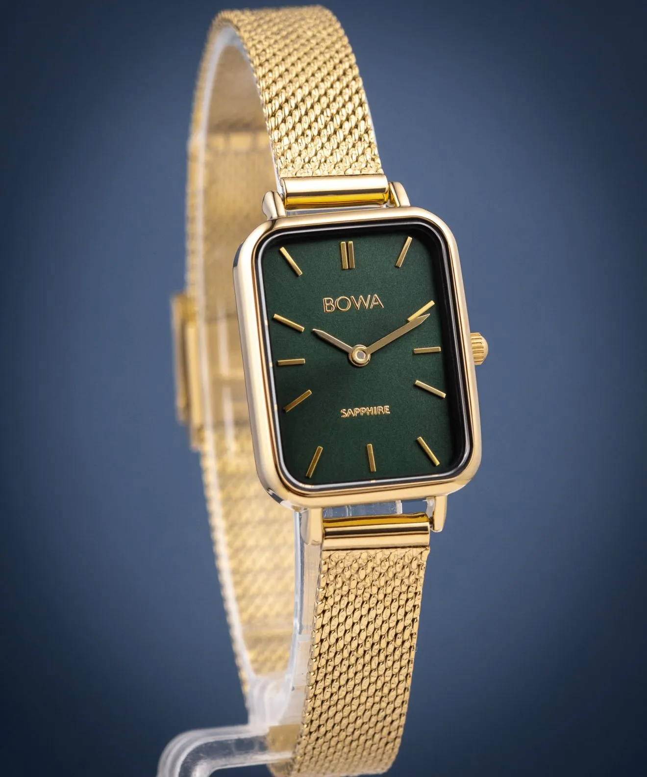 BOWA Dubai Green-Gold Mesh 20 női karóra DU204-04-104M