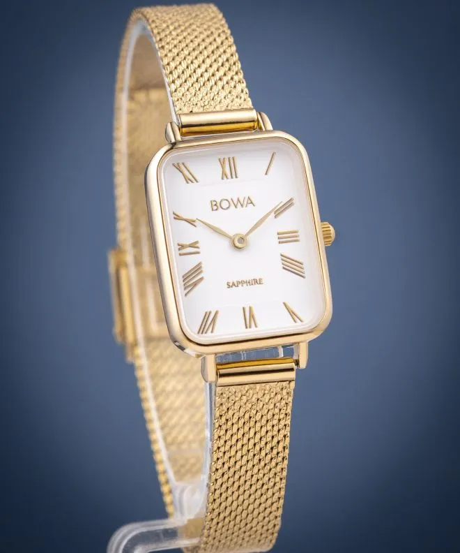 BOWA Dubai White-Gold Mesh 20 női karóra DU204-24R-104M