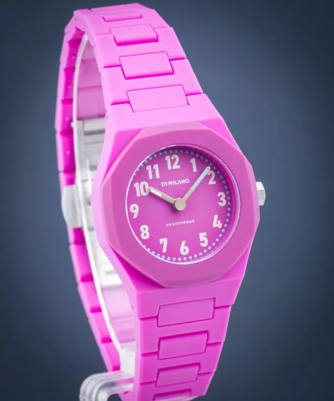 D1 Milano Polycarbon Flamingo unisex karóra NCBJ03