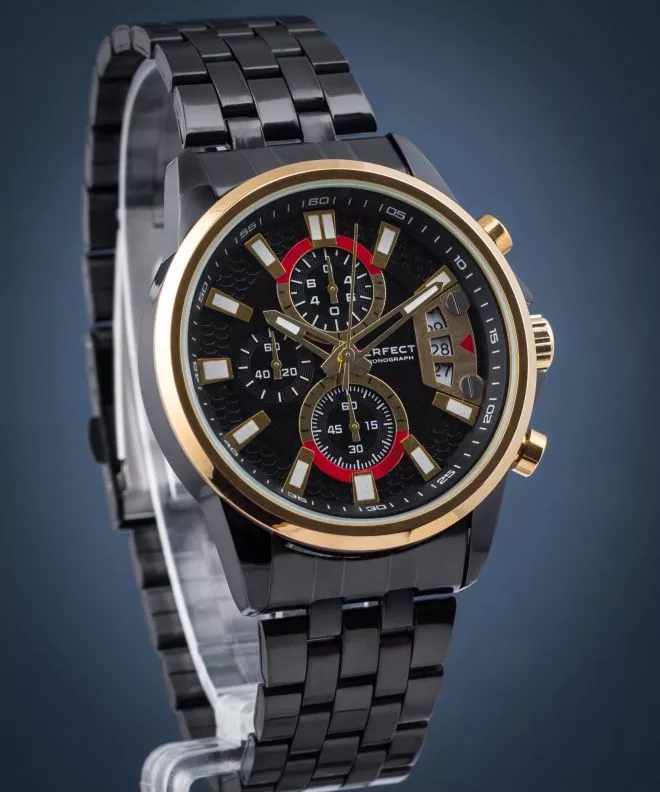 Perfect Chronograph férfi karóra PF00571