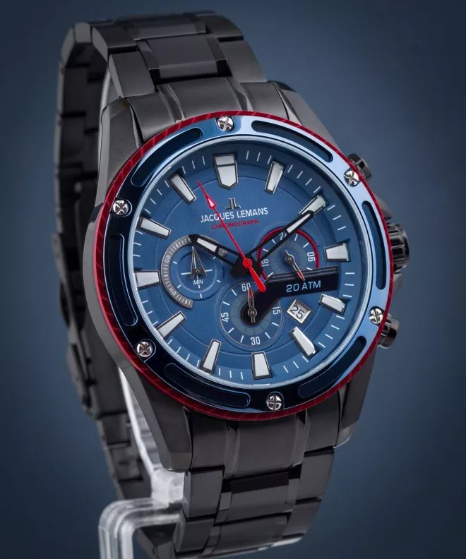 Jacques Lemans Liverpool Chronograph férfi karóra 1-2141G
