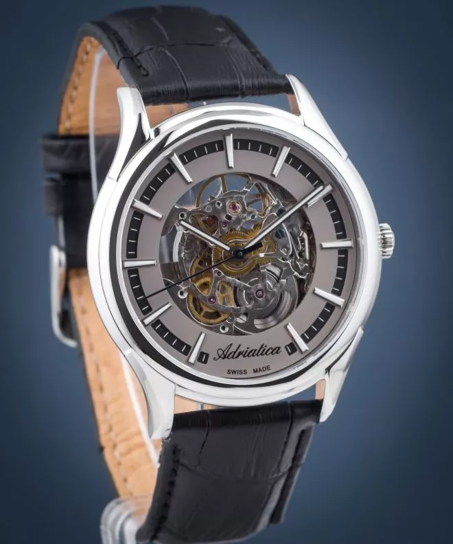 Adriatica Automatic Skeleton SET férfi karóra A8328.5217SA