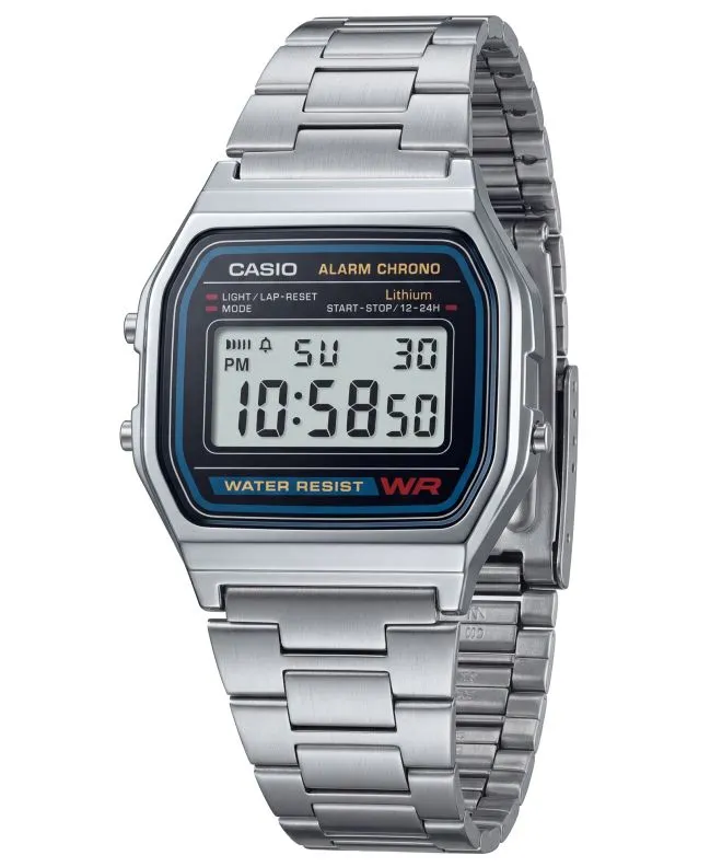 Casio Vintage Silver Férfi Karóra A158WEA-1EF (A158WA-1DF)