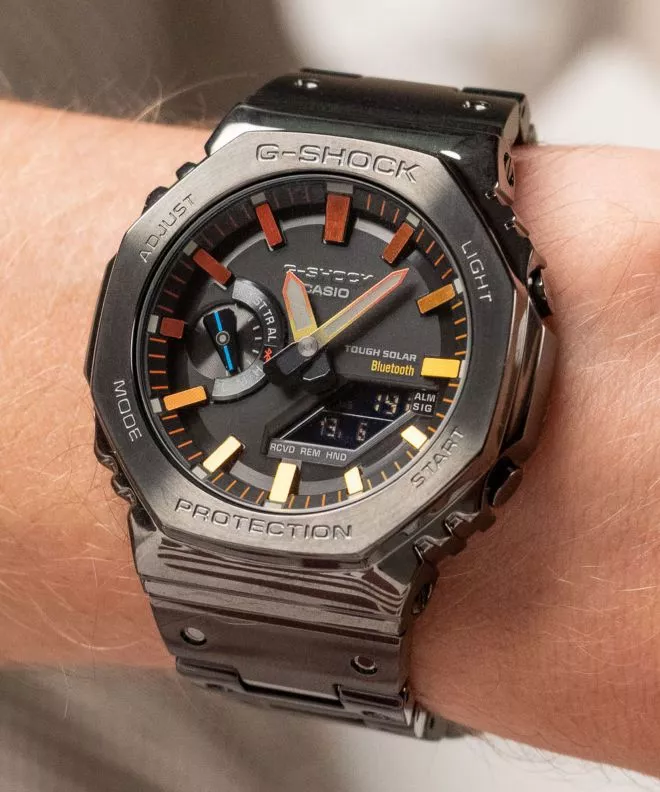 Casio G-Shock Octagon Classic Full Metal férfi karóra GM-B2100BPC-1AER