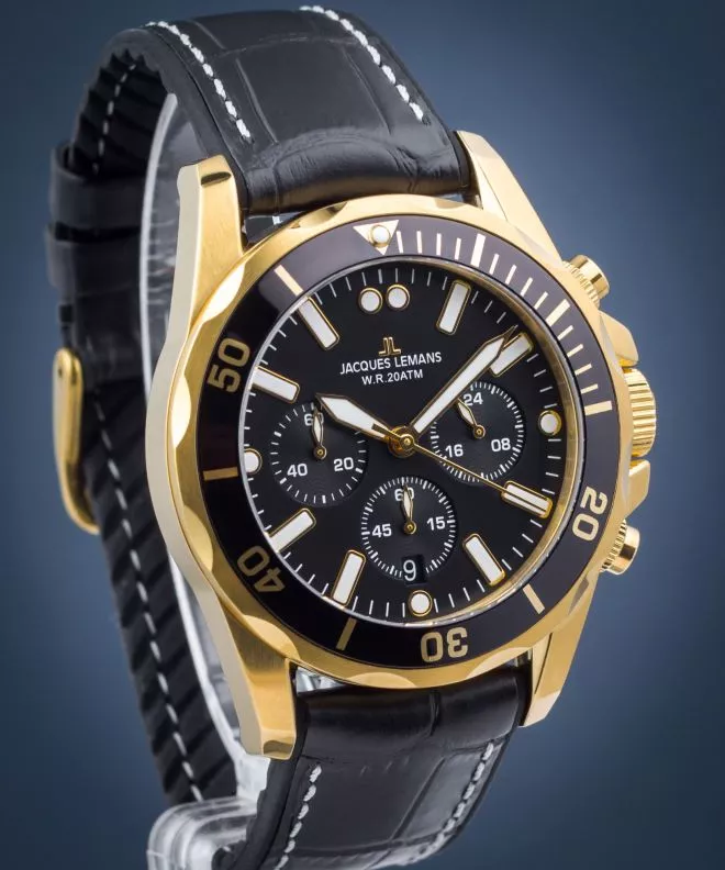 Jacques Lemans Liverpool Chronograph férfi karóra 1-2091E
