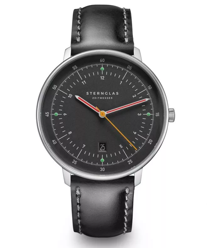 Sternglas Hamburg Neugraphit Automatic férfi karóra S02-HH39-BR02