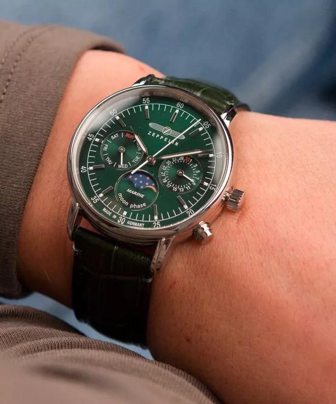 Zeppelin LZ14 Marine Moonphase Lady női karóra 8635-4