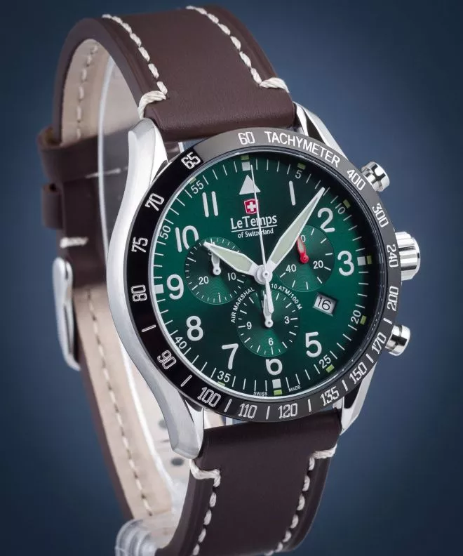 Le Temps Air Marshal Chronograph férfi karóra LT1041.14BL16