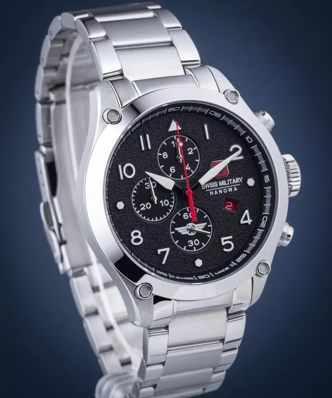 Swiss Military Hanowa Nightflighter Férfi Karóra SMWGI2101501