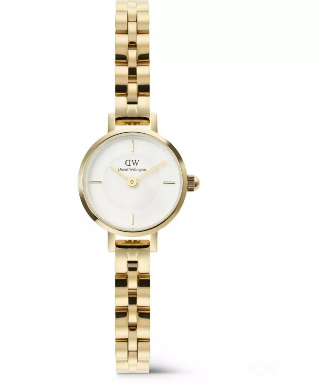 Daniel Wellington Petite Mini Arch 3-link White Gold női karóra DW00100855