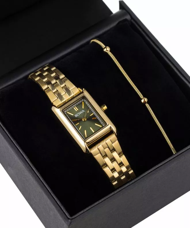 BOWA Paris Green-Gold Steel 20 Gift Set női karóra PS194-04-144S-419-04