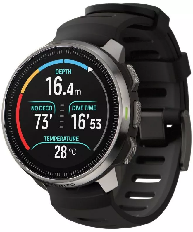 Suunto Ocean Steel Black Búvár És Kültéri Óra [Sapphire Glass] SS050983000