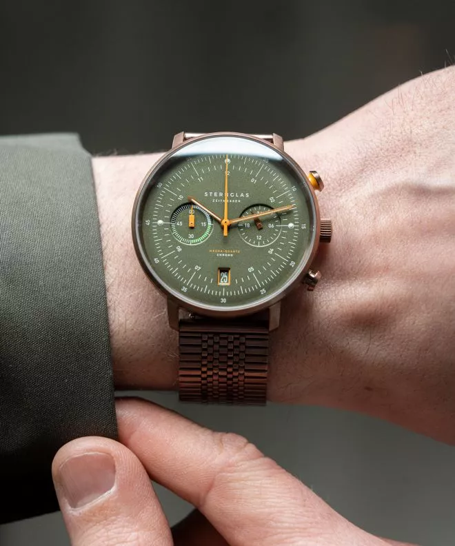 Sternglas Hamburg Mecha-Quartz Chrono férfi karóra S01-HC35-ME10