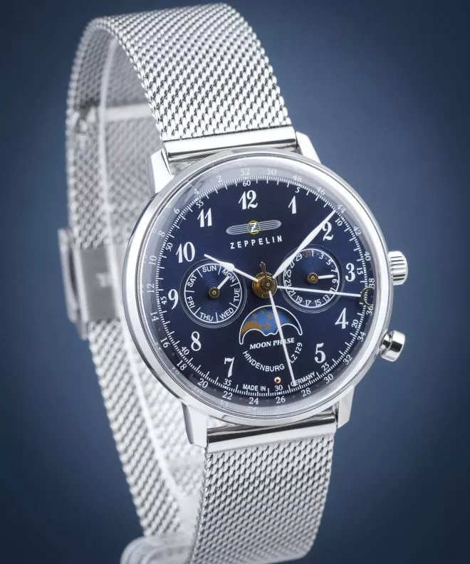 Zeppelin LZ129 Hindenburg Moonphase Női Karóra 7037M-3