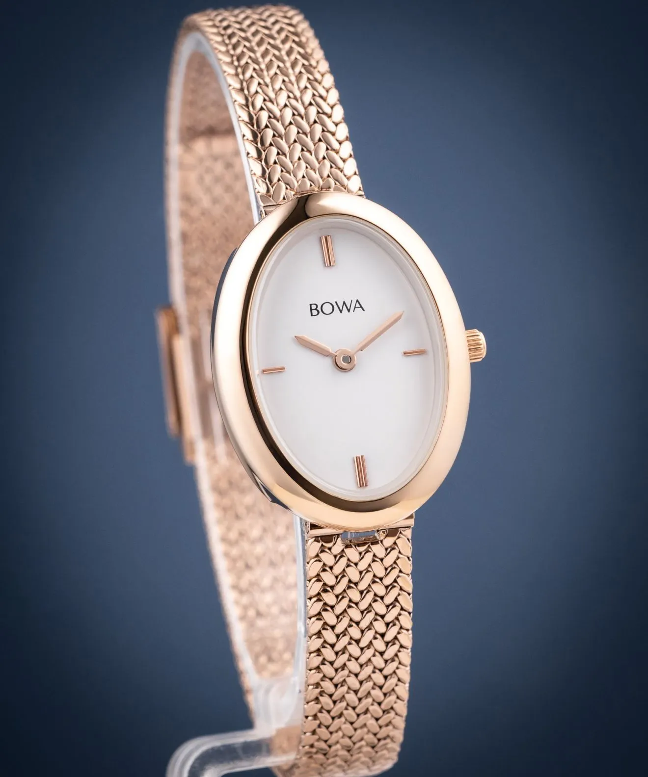 BOWA Oslo White Rose-Gold Mesh 23 női karóra OS237-27-107M