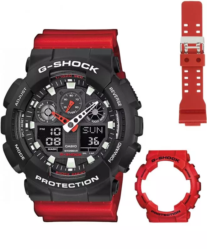 Casio G-Shock GA-100 Original Set férfi karóra GA-100B-Set103