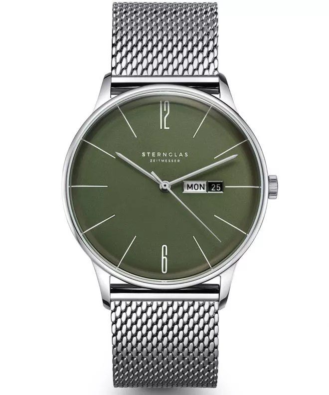 Sternglas Berlin Olive Green férfi karóra S01-BE08-MI04