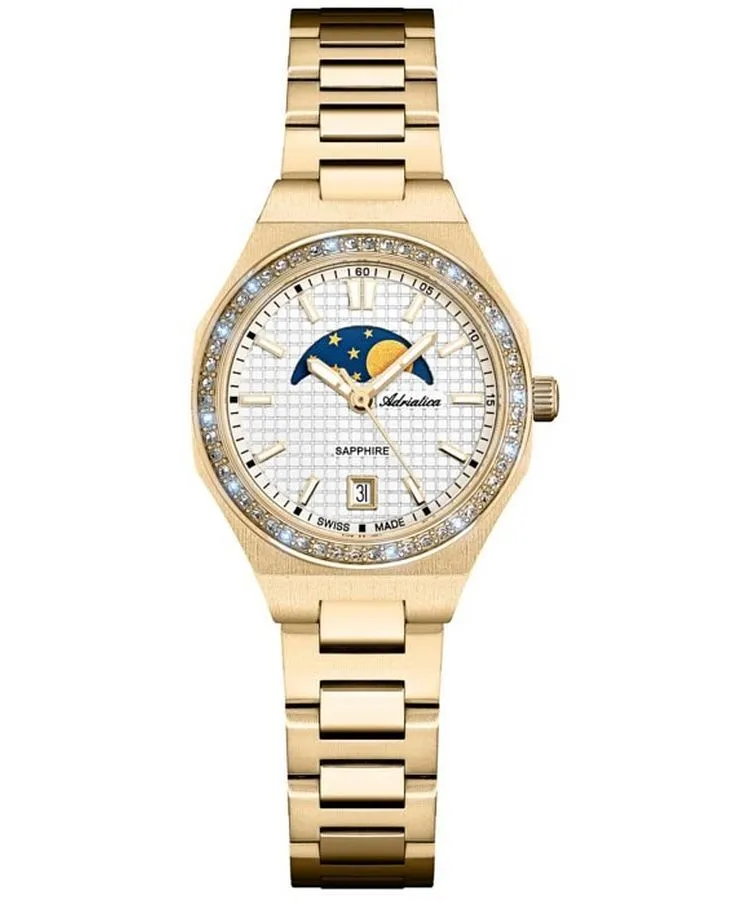 Adriatica Moonphase női karóra A3326.1113SQZ