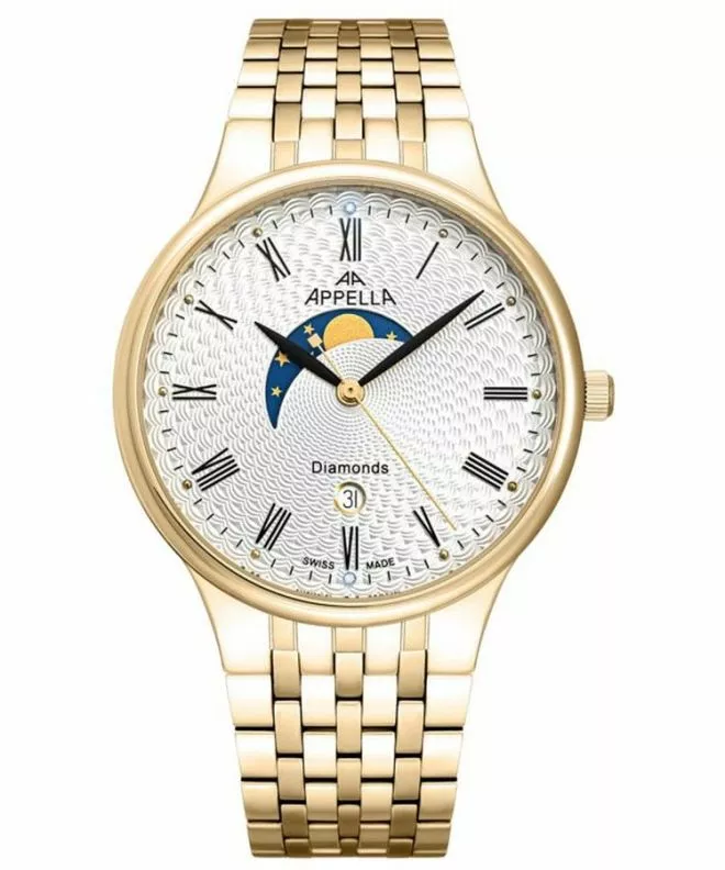 Appella Moonphase férfi karóra L12002.1133DMQ