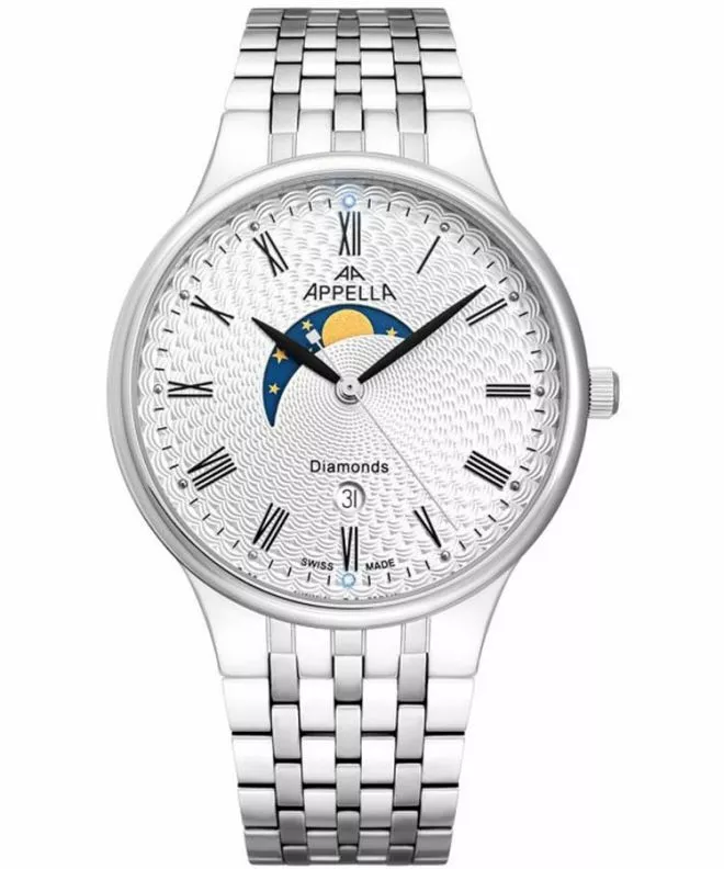 Appella Moonphase férfi karóra L12002.5133DMQ