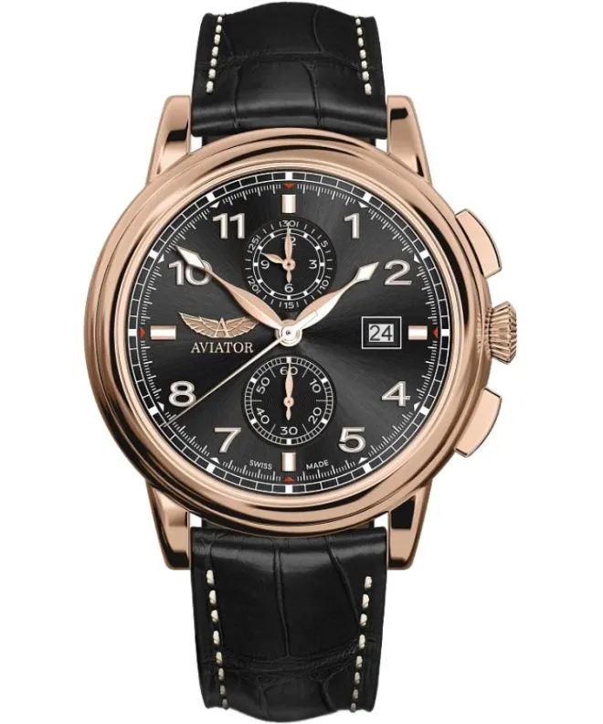 Aviator Douglas DC-3 Chronograph Limited Edition férfi karóra V.2.45.2.406.4