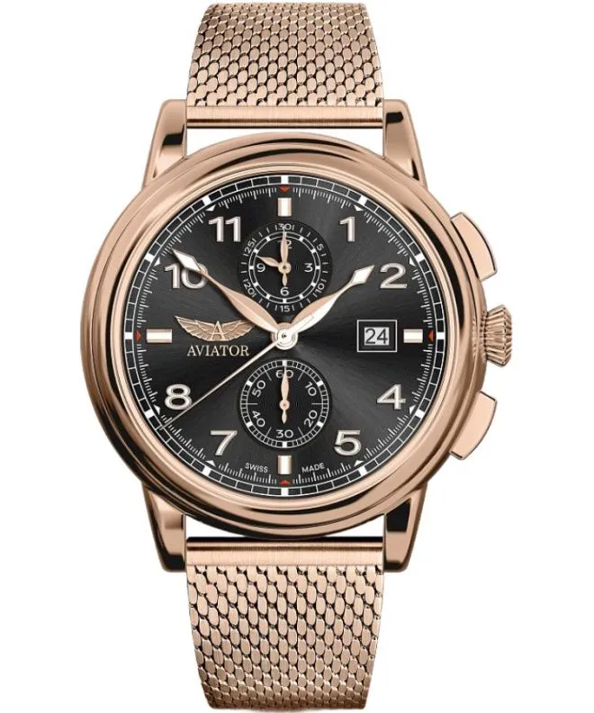 Aviator Douglas DC-3 Chronograph Limited Edition férfi karóra V.2.45.2.406.5