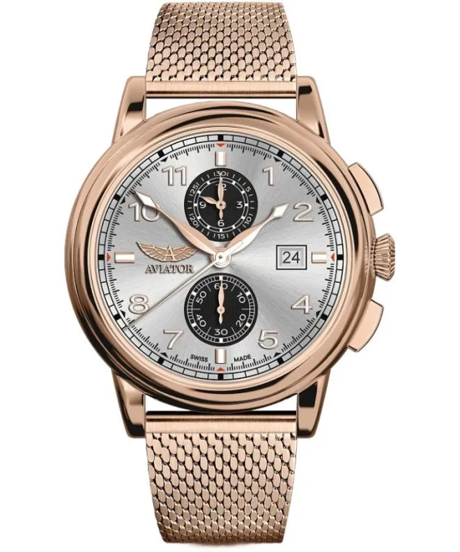 Aviator Douglas DC-3 Chronograph Limited Edition férfi karóra V.2.45.2.412.5