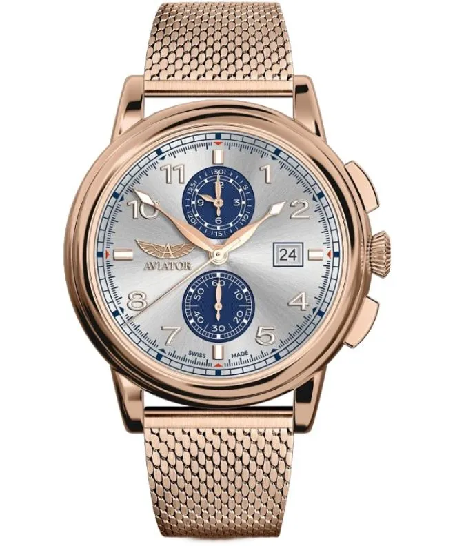 Aviator Douglas DC-3 Chronograph Limited Edition férfi karóra V.2.45.2.414.5