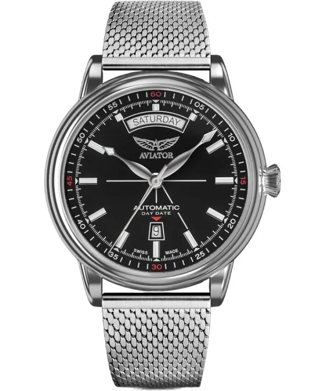 Aviator Douglas Day-Date Automatic Limited Edition férfi karóra V.3.20.0.142.5