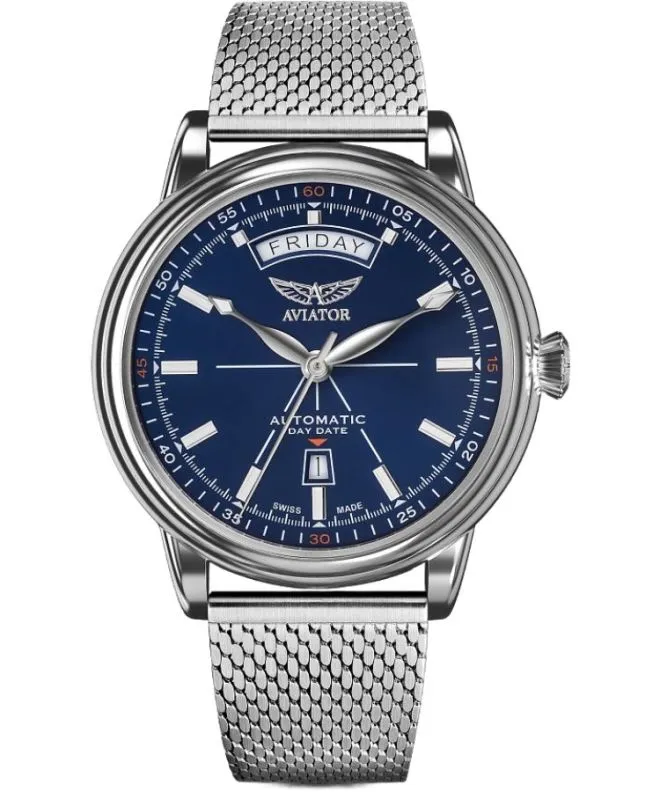 Aviator Douglas Day-Date Automatic Limited Edition férfi karóra V.3.20.0.145.5