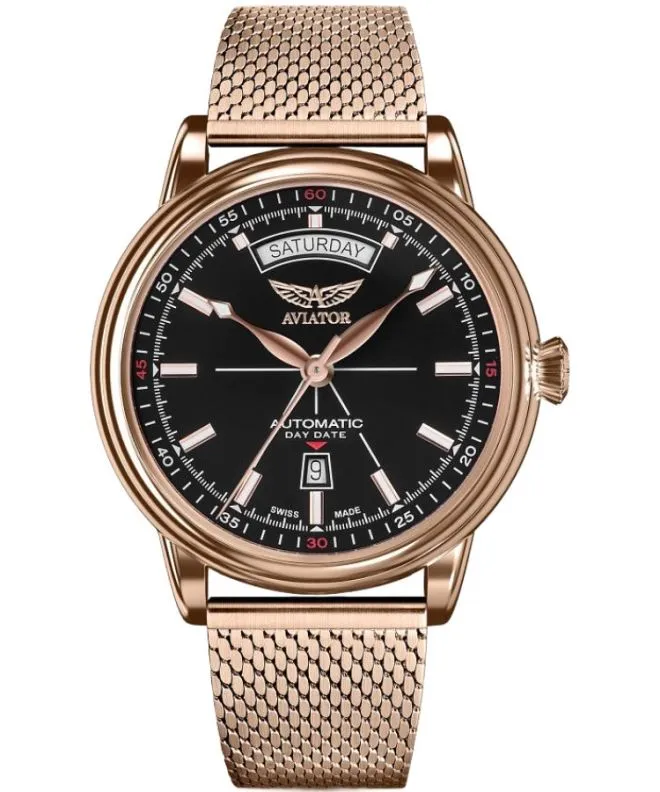 Aviator Douglas Day-Date Automatic Limited Edition férfi karóra V.3.20.2.146.5