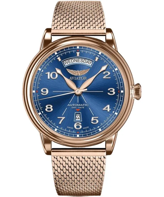 Aviator Douglas DC-3 Day-Date Automatic Limited Edition férfi karóra V.3.44.2.402.5