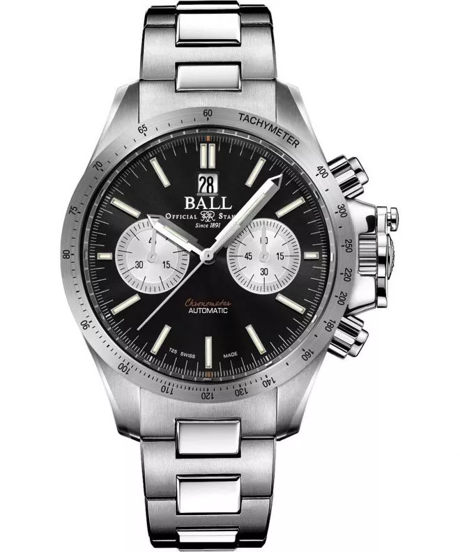 Ball Engineer Hydrocarbon Racer Chronograph Automatic Chronometer Férfi Karóra CM2198C-S2CJ-BK