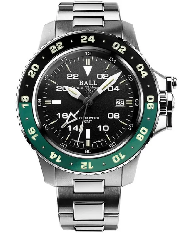 Ball Engineer Hydrocarbon AeroGMT II Automatic Limited Edition férfi karóra DG2018C-S8C-BK