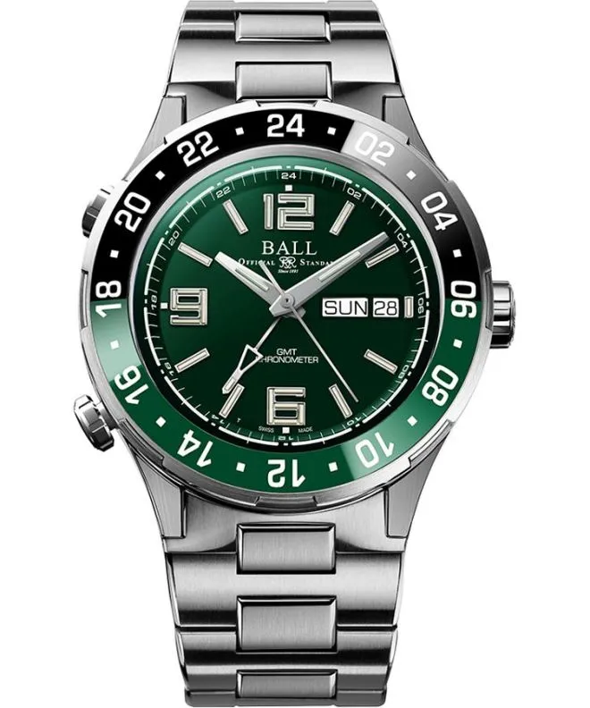 Ball Roadmaster Marine GMT Automatic Titanium Limited Edition férfi karóra DG3000A-S2C-GR