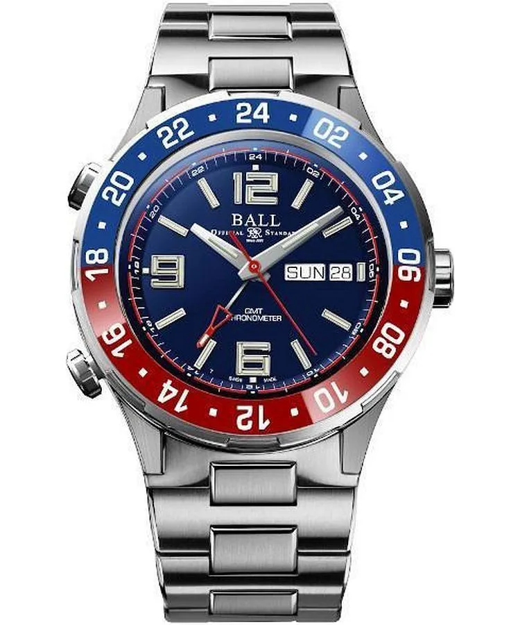 Ball Roadmaster Marine GMT Automatic Titanium Limited Edition férfi karóra DG3000A-S4C-BE