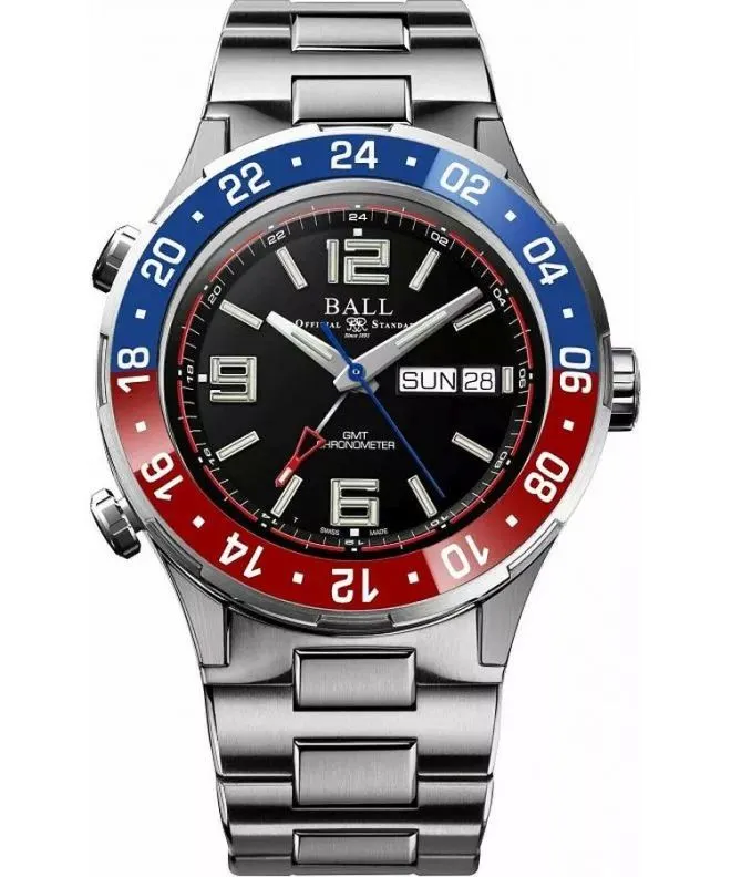 Ball Roadmaster Marine GMT Automatic Titanium Limited Edition férfi karóra DG3000A-S4C-BK