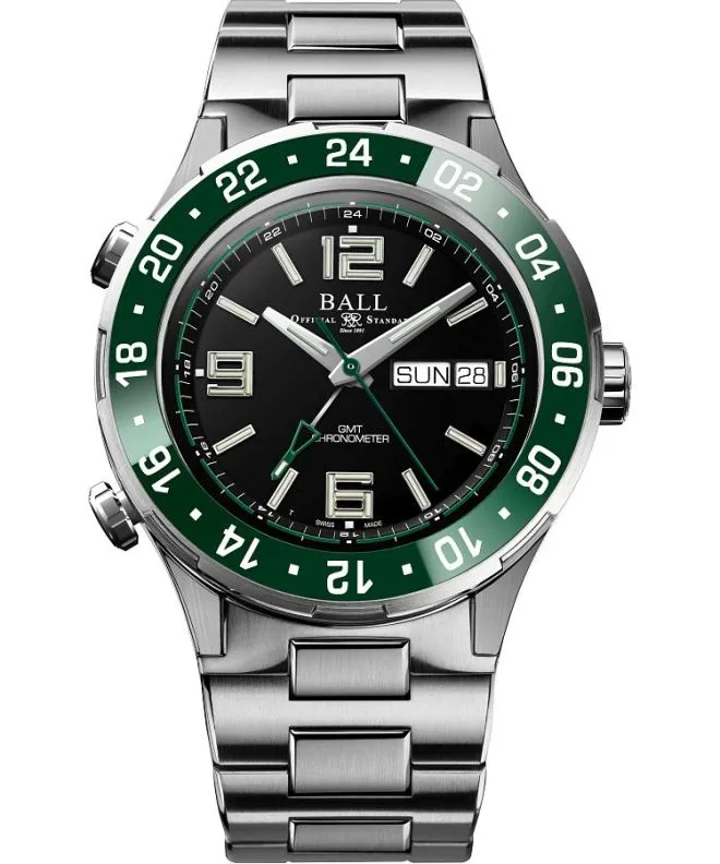 Ball Roadmaster Marine GMT Automatic Titanium Chronograph Limited Edition férfi karóra DG3000A-S5C-BK