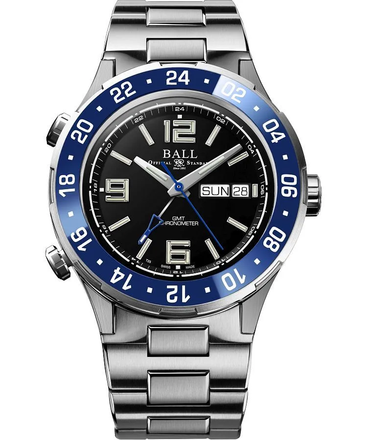 Ball Roadmaster Marine GMT Automatic Titanium Chronograph Limited Edition férfi karóra DG3030B-S6CJ-BK