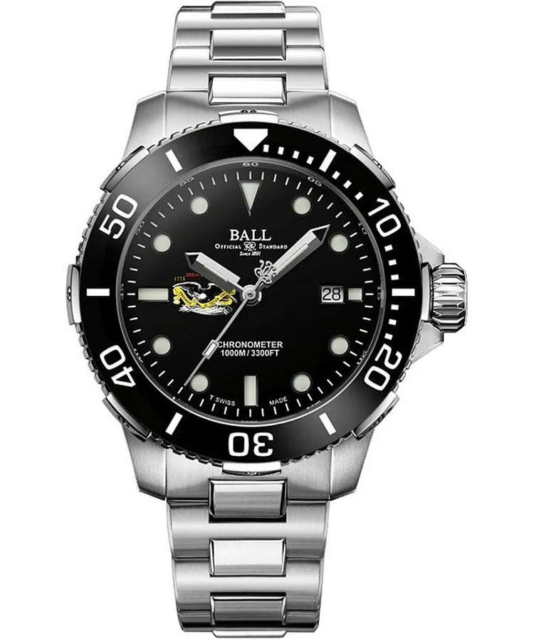 Ball Engineer Hydrocarbon DeepQUEST Protector Automatic Titanium Limited Edition férfi karóra DM3002A-S9C-BK