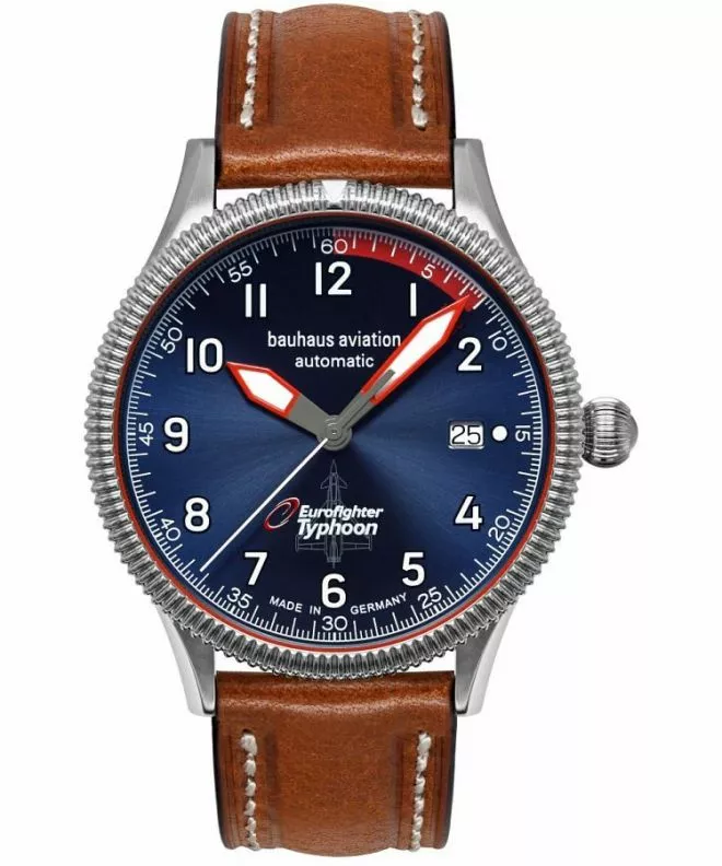 Bauhaus Aviation Eurofighter Automatic férfi karóra 2556-3 (25563)