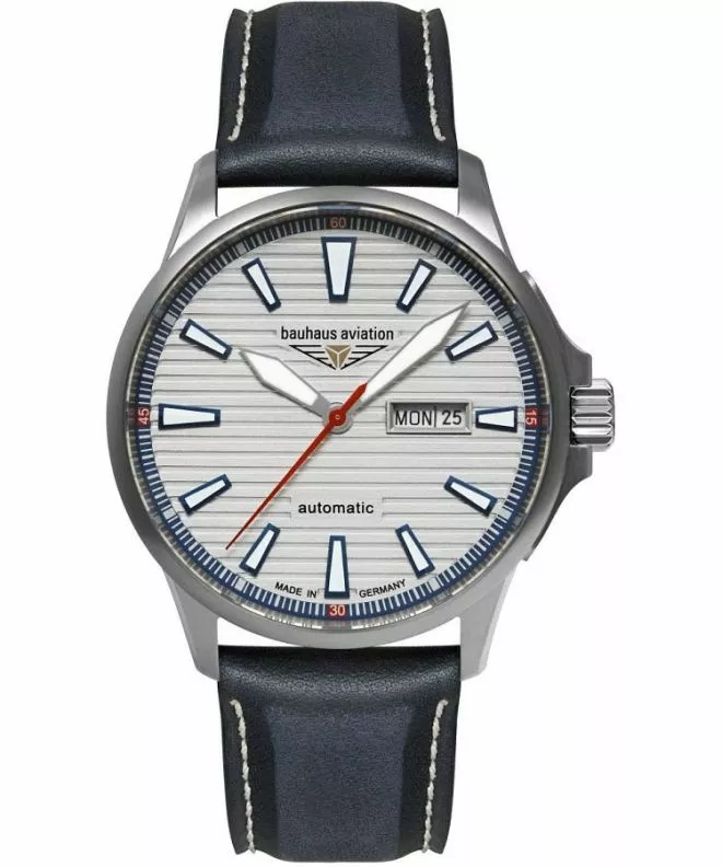 Bauhaus Aviation Automatic Titanium unisex karóra 2862-1 (28621)