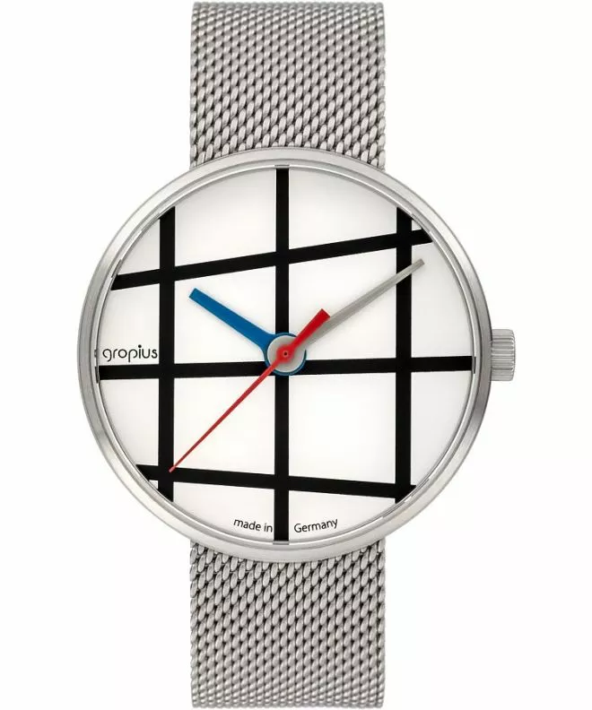 Bauhaus Walter Gropius Window unisex karóra WG.001-01M