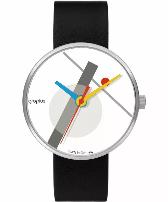 Bauhaus Walter Gropius Moholy Nagy unisex karóra WG.021-01